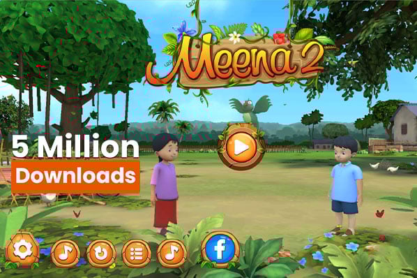 Achieving Over 5 Million Downloads for Meena Game 2 | Case Study