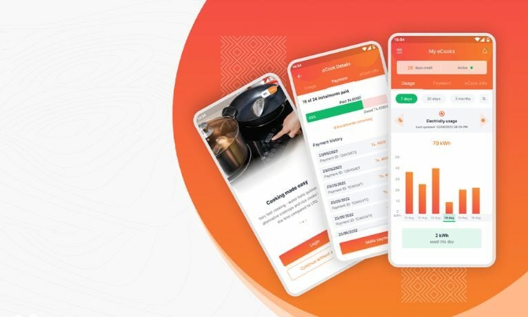 eCook app Portfolio thumbnail image