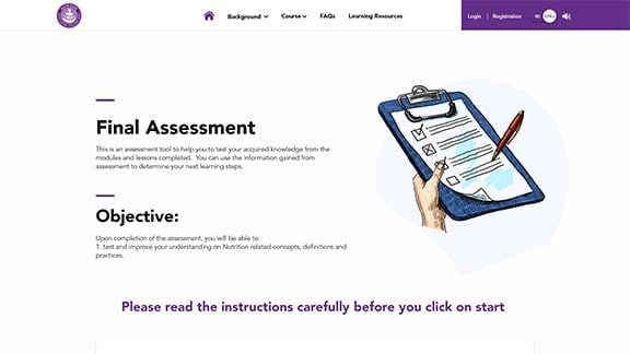 Final Assessment of NCB e-Learning Course