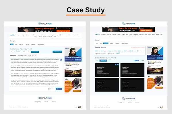 Get Niche-Based Placeholder Texts for Designs and Content