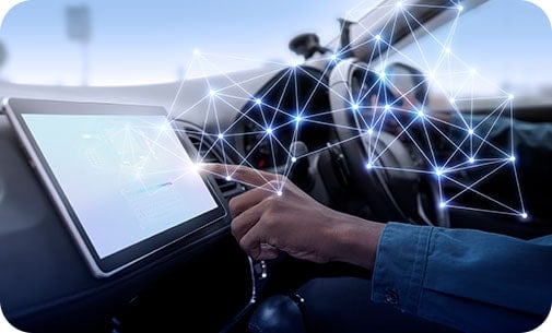 Smart Vehicle feature image for Riseup Labs' IoT solutions