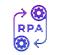 RPA (Robotic process automation) Icon