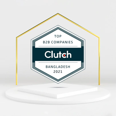 Top B2B Company Award 2021 by Clutch