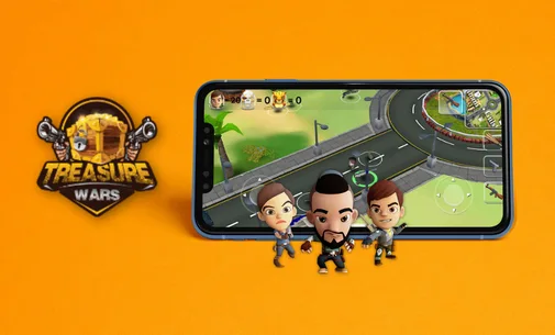 Treasure Wars Game Developed by Riseup Labs